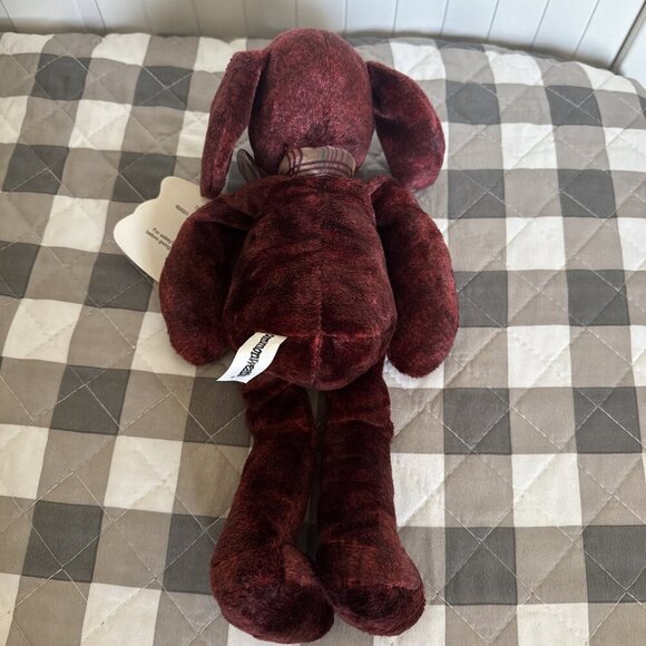 1999 NWT Vintage Commonwealth Plush Stuffed Dog Brown With Cuddle Zone Tag - Picture 4 of 9